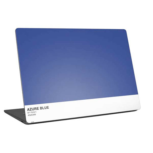 Azure Blue Universal Laptop 12in (9.8 x 6.8in) Skin